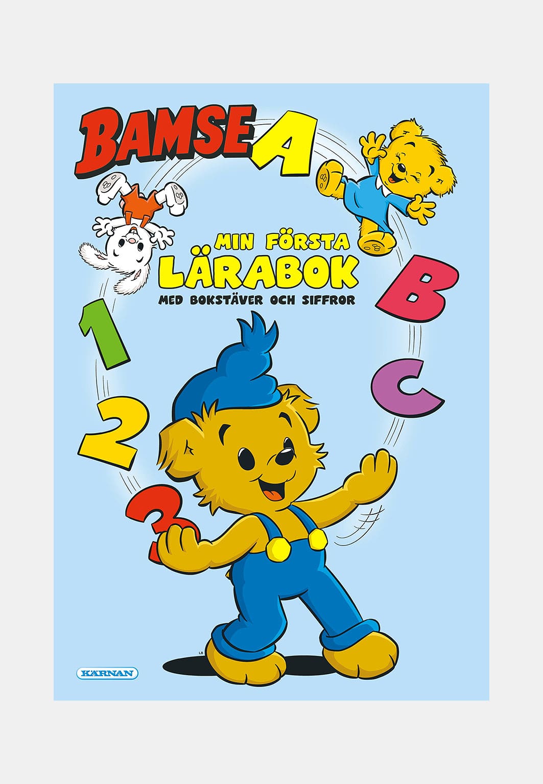 Kul att lära, Bamse Min första lärabok, från KÄRNAN.