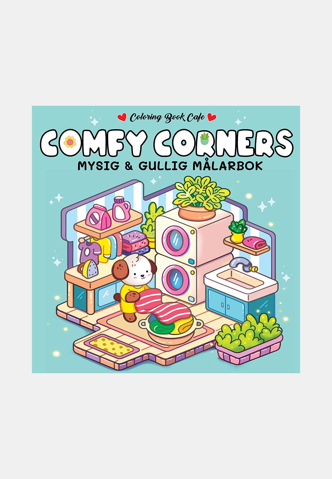 Cozy Comfy Corners målarbok, från Cozy.