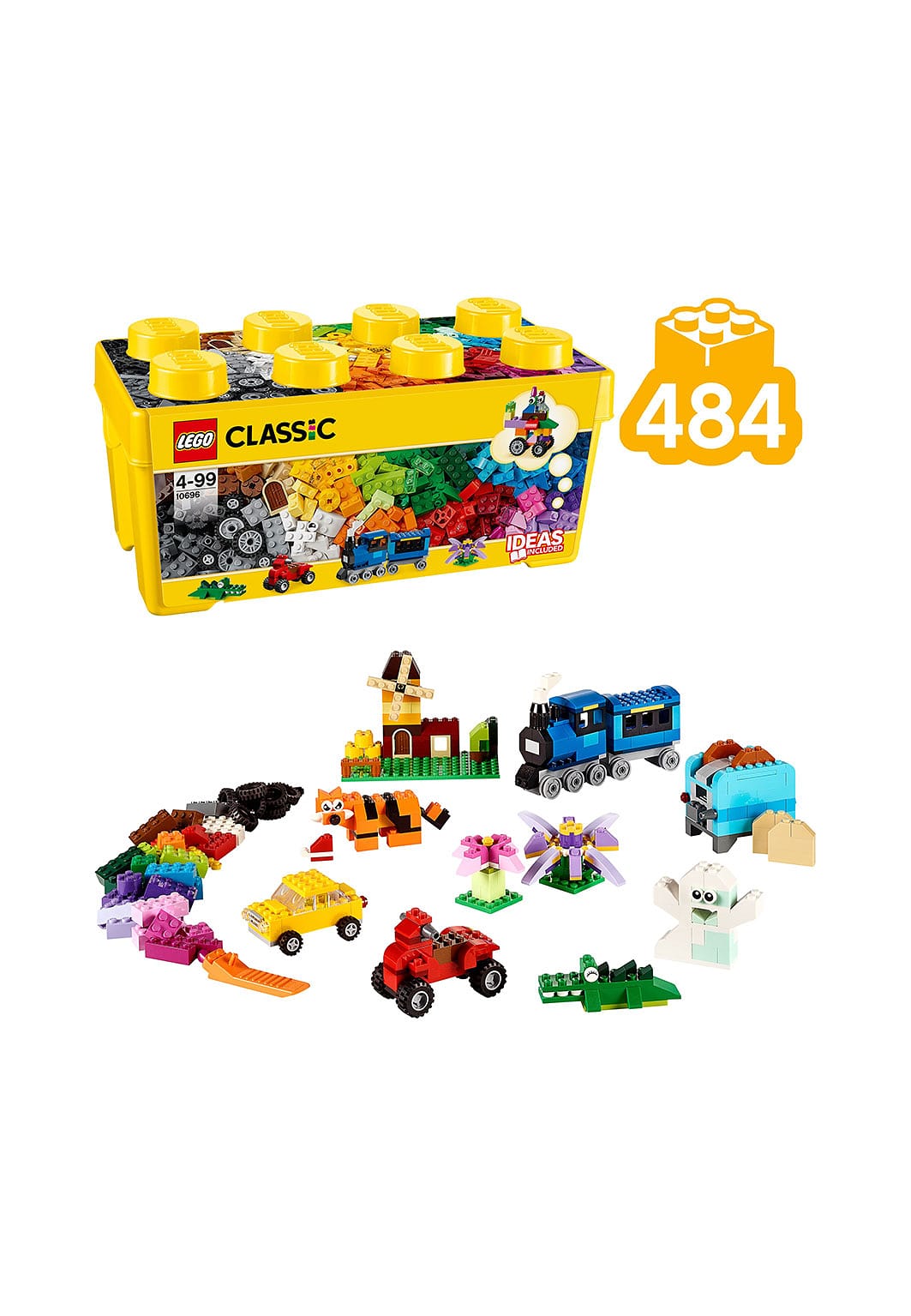 Fantasiklosslåda mellan 10696, från LEGO.