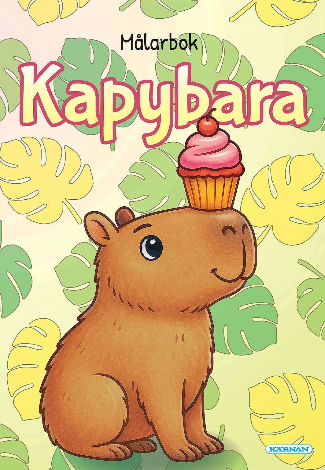 MÅLARBOK KAPYBARAS, från KÄRNAN.