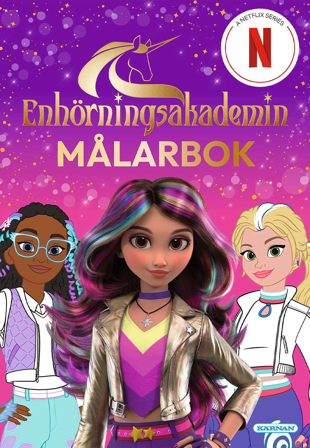 MÅLARBOK ENHÖRNINGSAKADEMIN, från KÄRNAN.