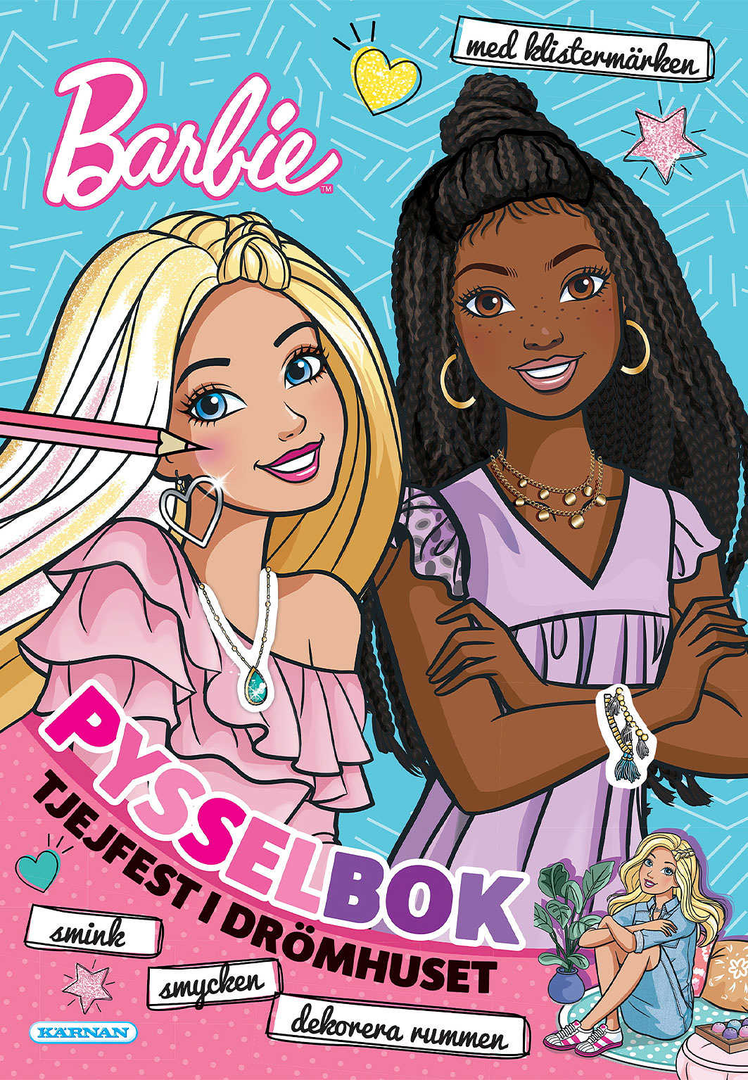 PYSSELBOK BARBIE, från KÄRNAN.