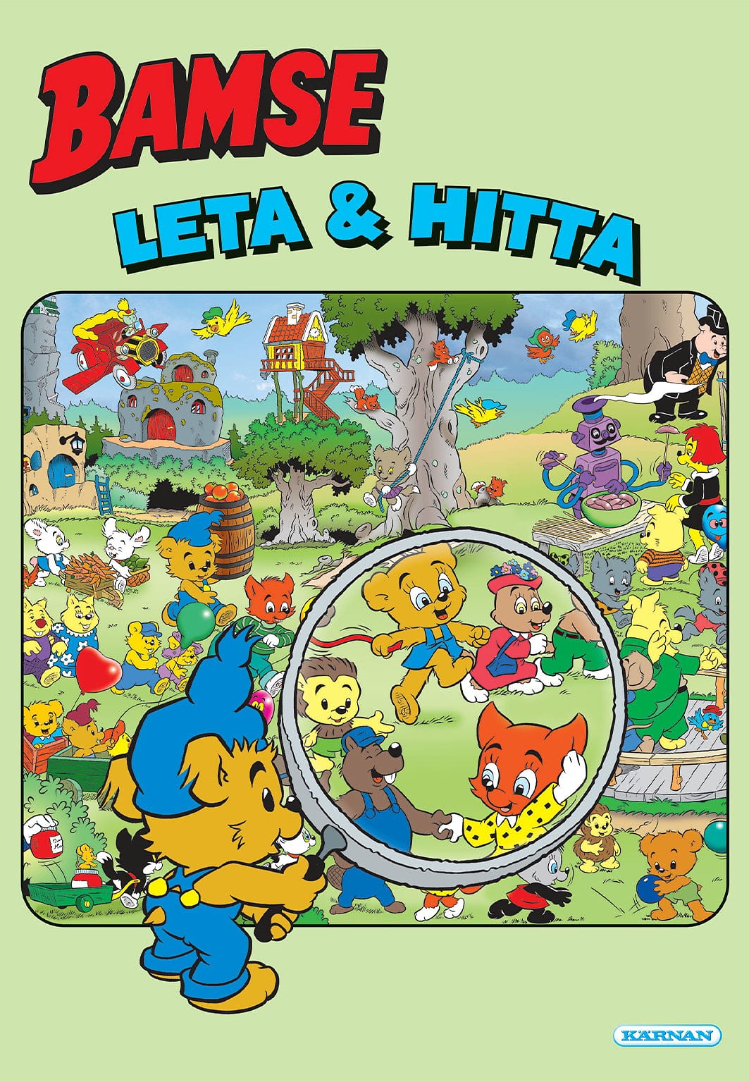 PYSSELBOK BAMSE LETA OCH HITTA, från KÄRNAN.