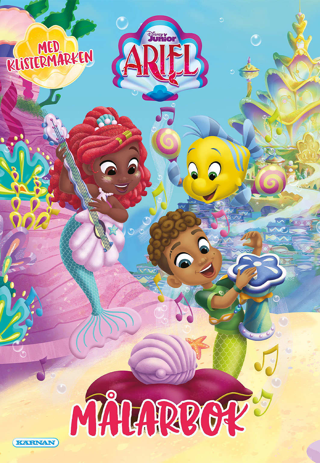 MÅLARBOK PRINCESS ARIEL, från KÄRNAN.