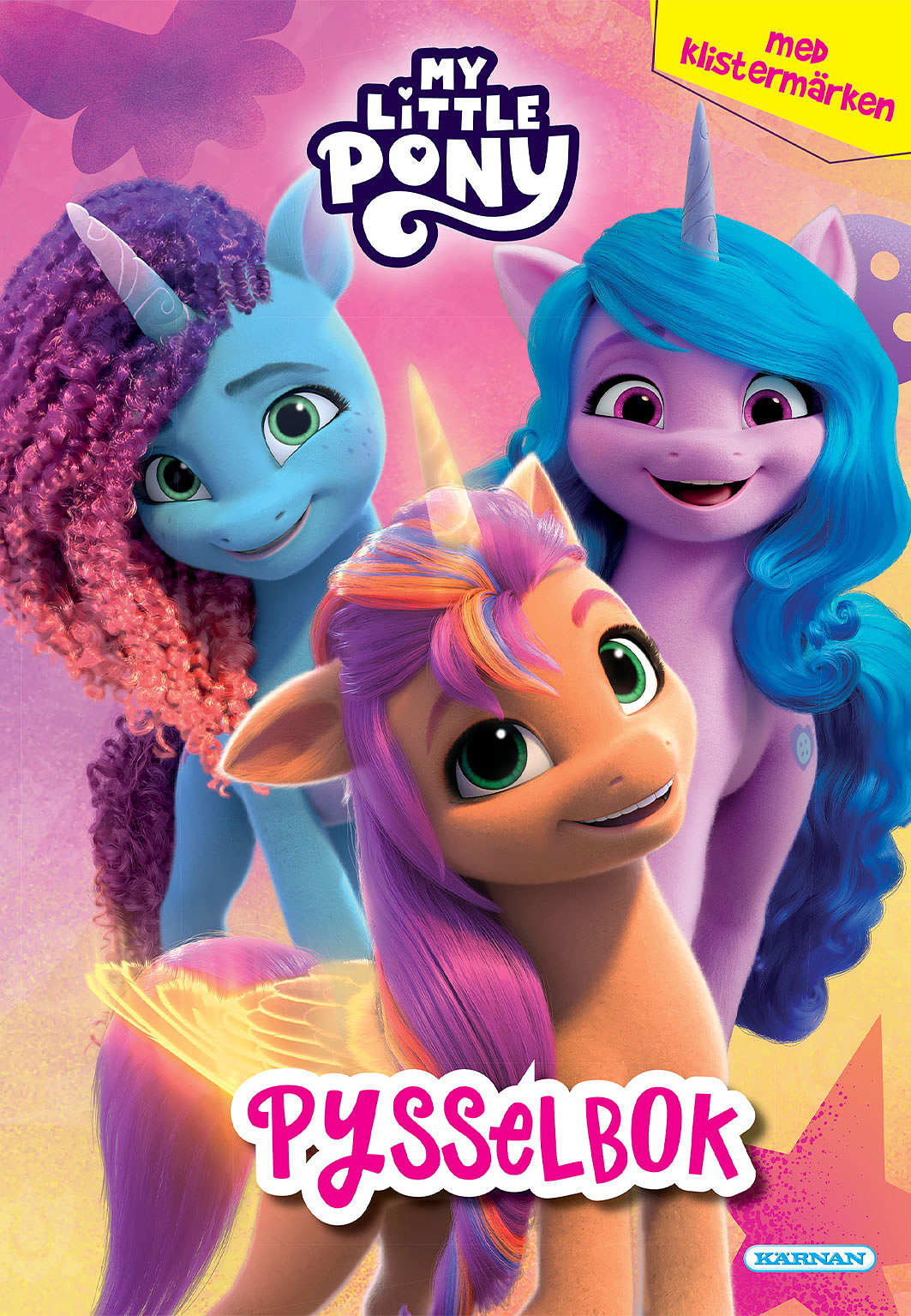 PYSSELBOK MY LITTLE PONY, från KÄRNAN.