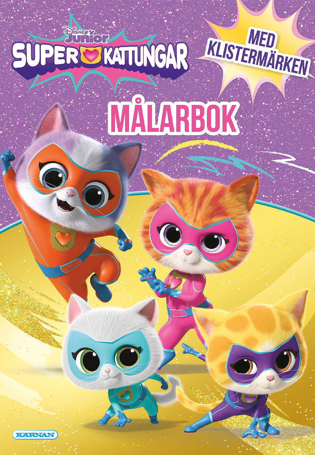 MÅLARBOK SUPERKITTIES, från KÄRNAN.