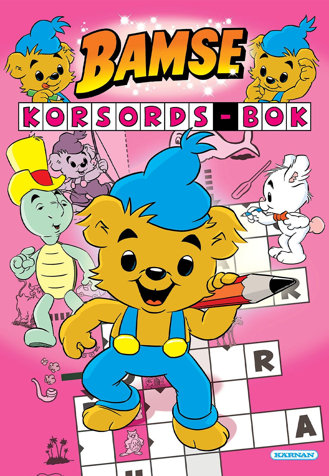 Bamse korsordsbok, från KÄRNAN.