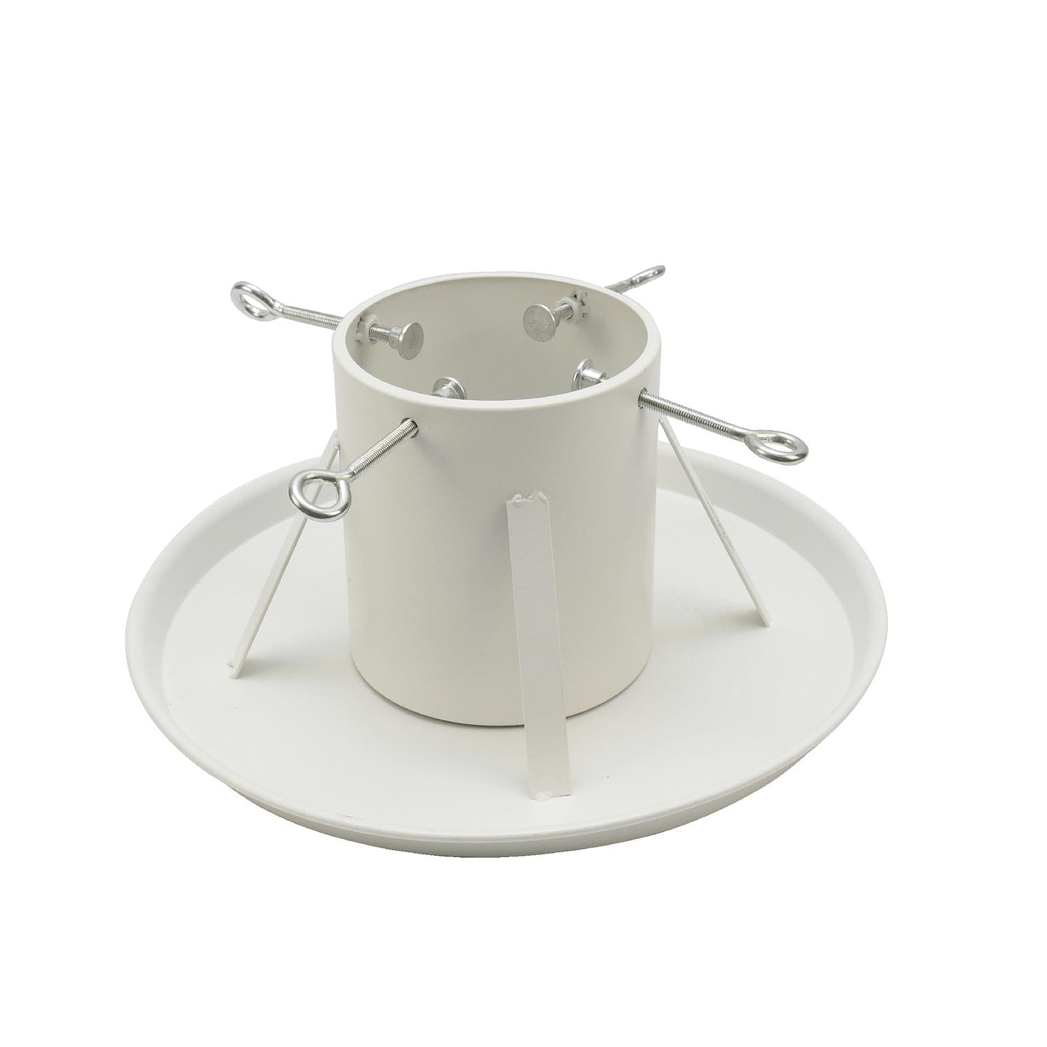 Julgransfot Stand Deluxe, från by Benson, i färgen vit.