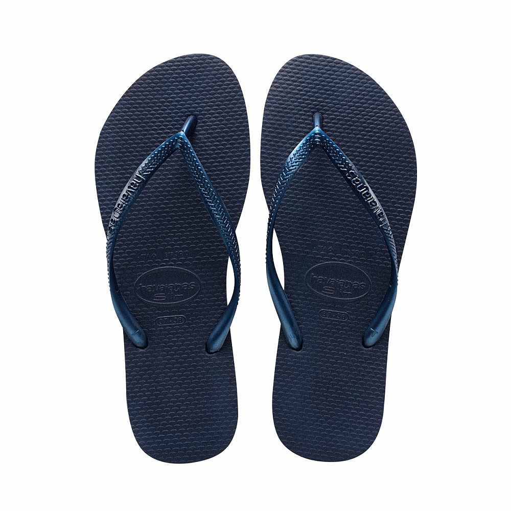 Hav. Slim, från Havaianas, i färgen Navy.