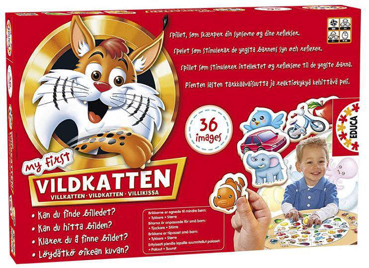 Mitt Första Vildkatten, från Educa.