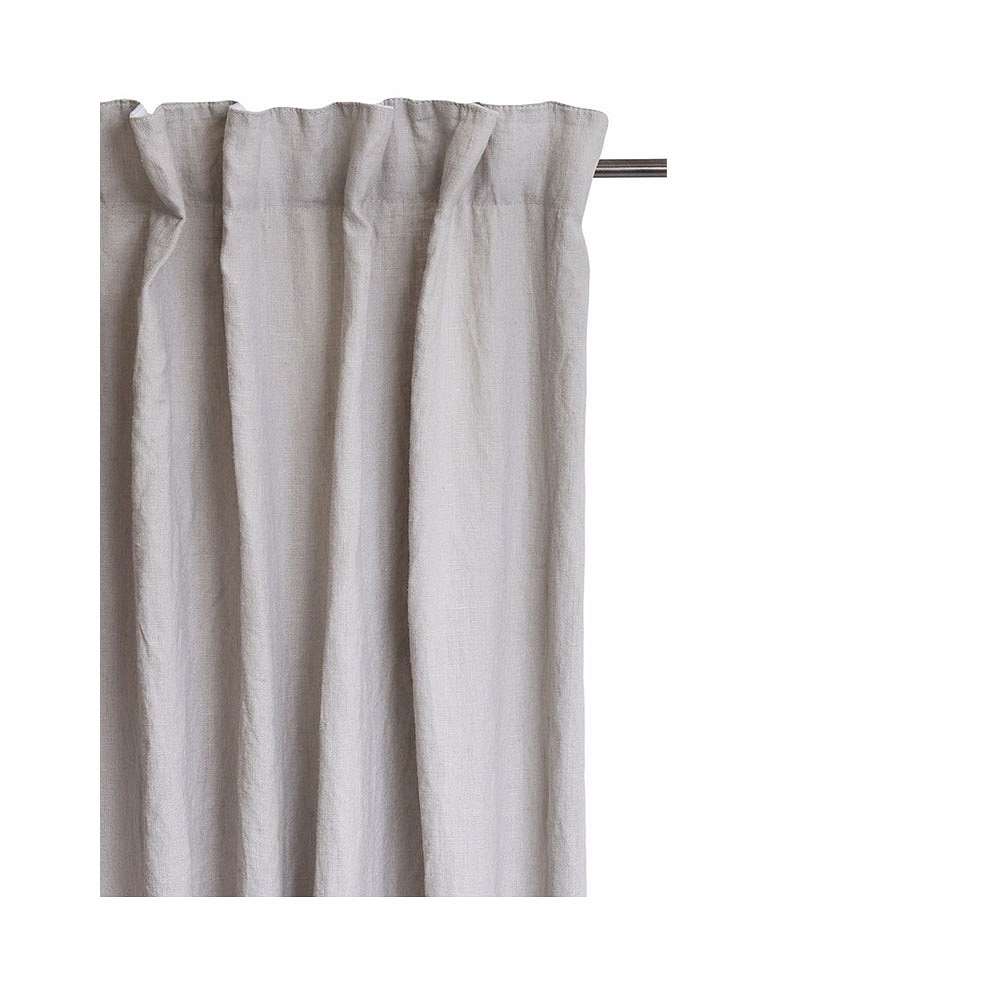 Gardin Sunshine, 140x290 cm, från Himla, i färgen Ash.