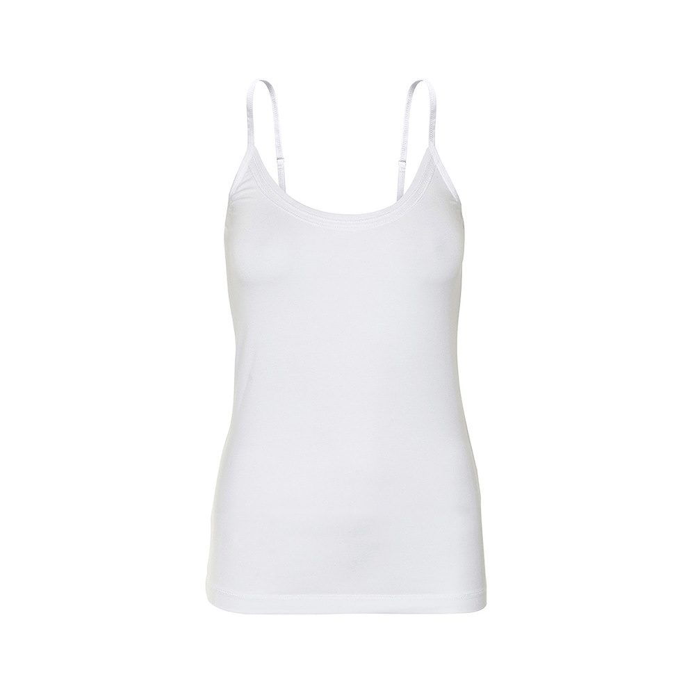 Linne Finesse Top, från Inwear, i färgen Pure White 2.