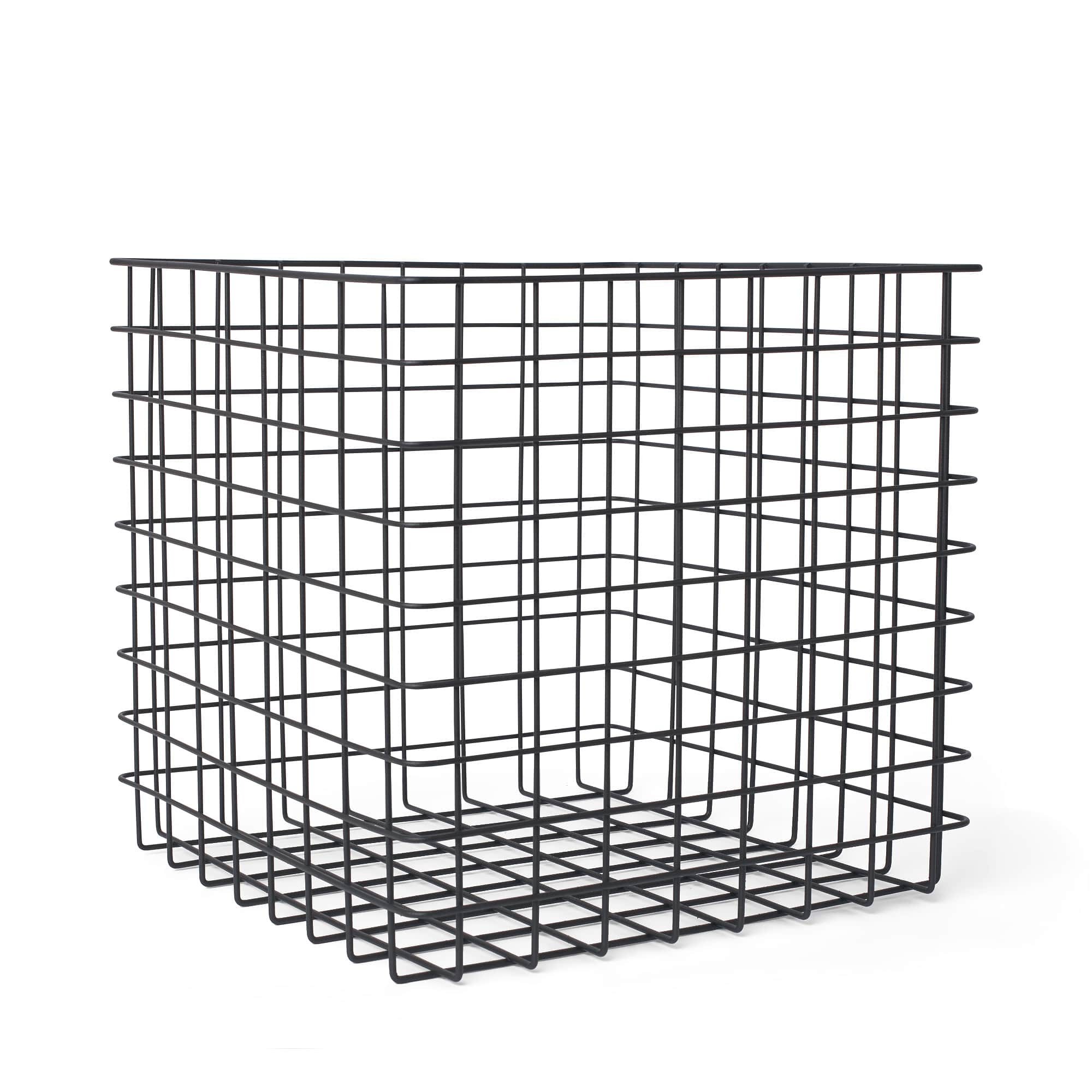 Förvaringskorg KOSTER 31x33 cm, från Åhléns Home, i färgen Black.