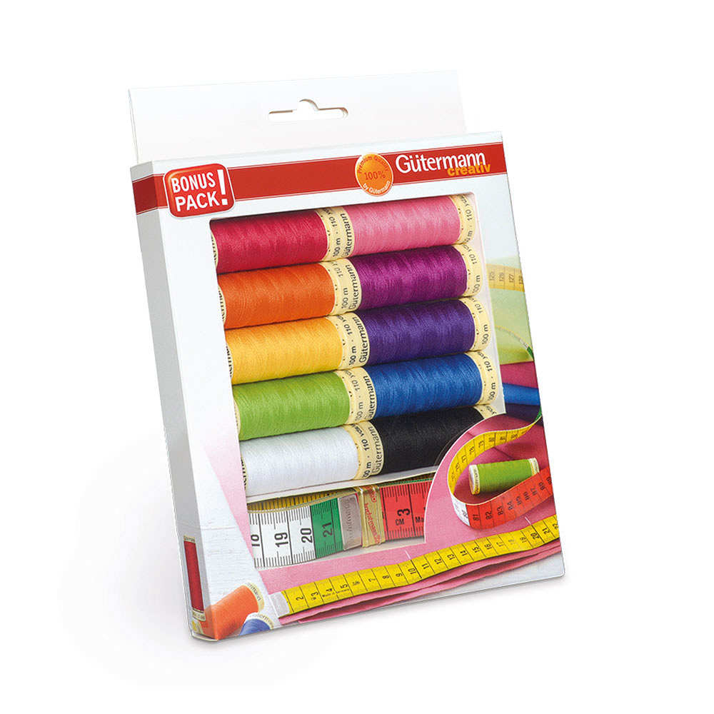Gutermann Trådset med måttband, från Trend-Tex.