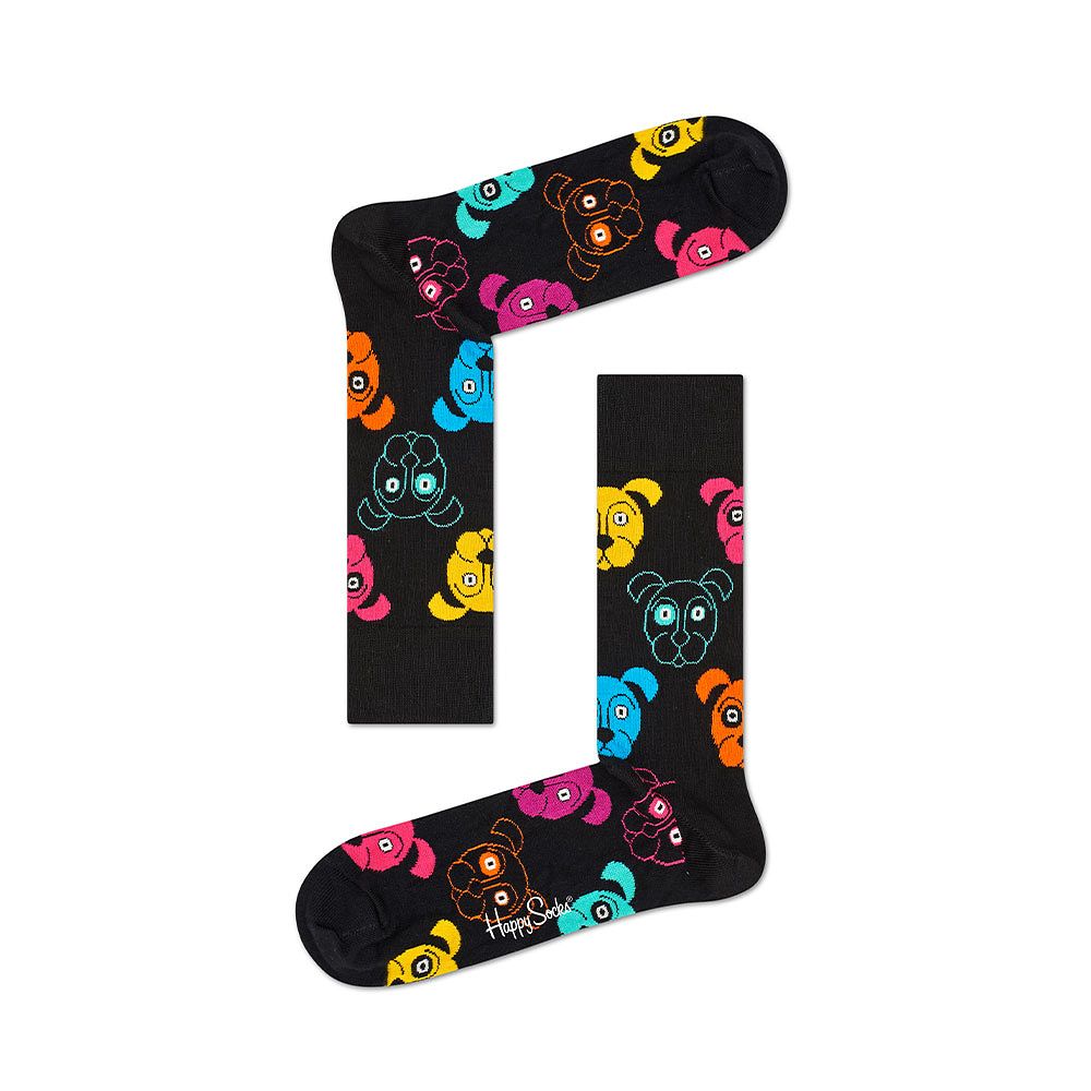 Dog Sock, från Happy Socks, i färgen Black.