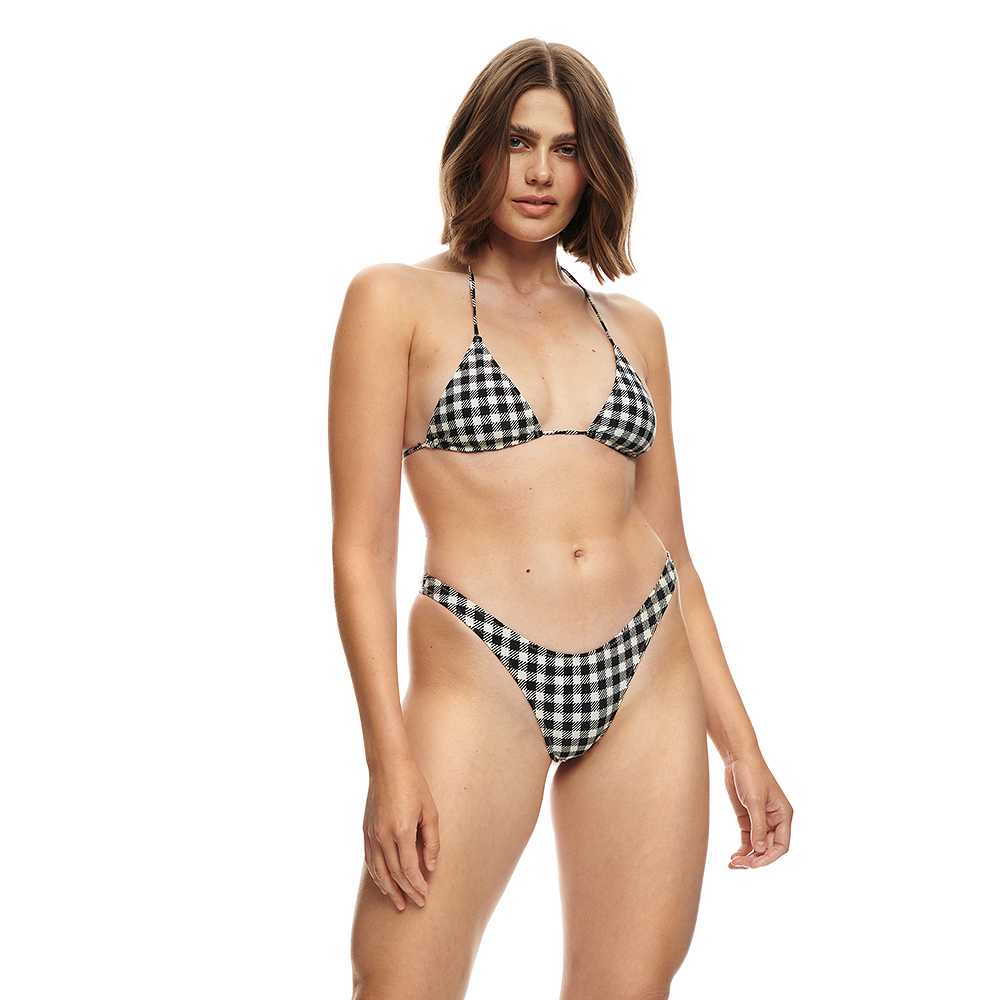Bikinitopp Tahiti, från Scampi, i färgen gingham ink.