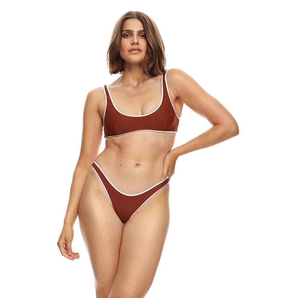 Top Carmen, från Scampi, i färgen morocco.