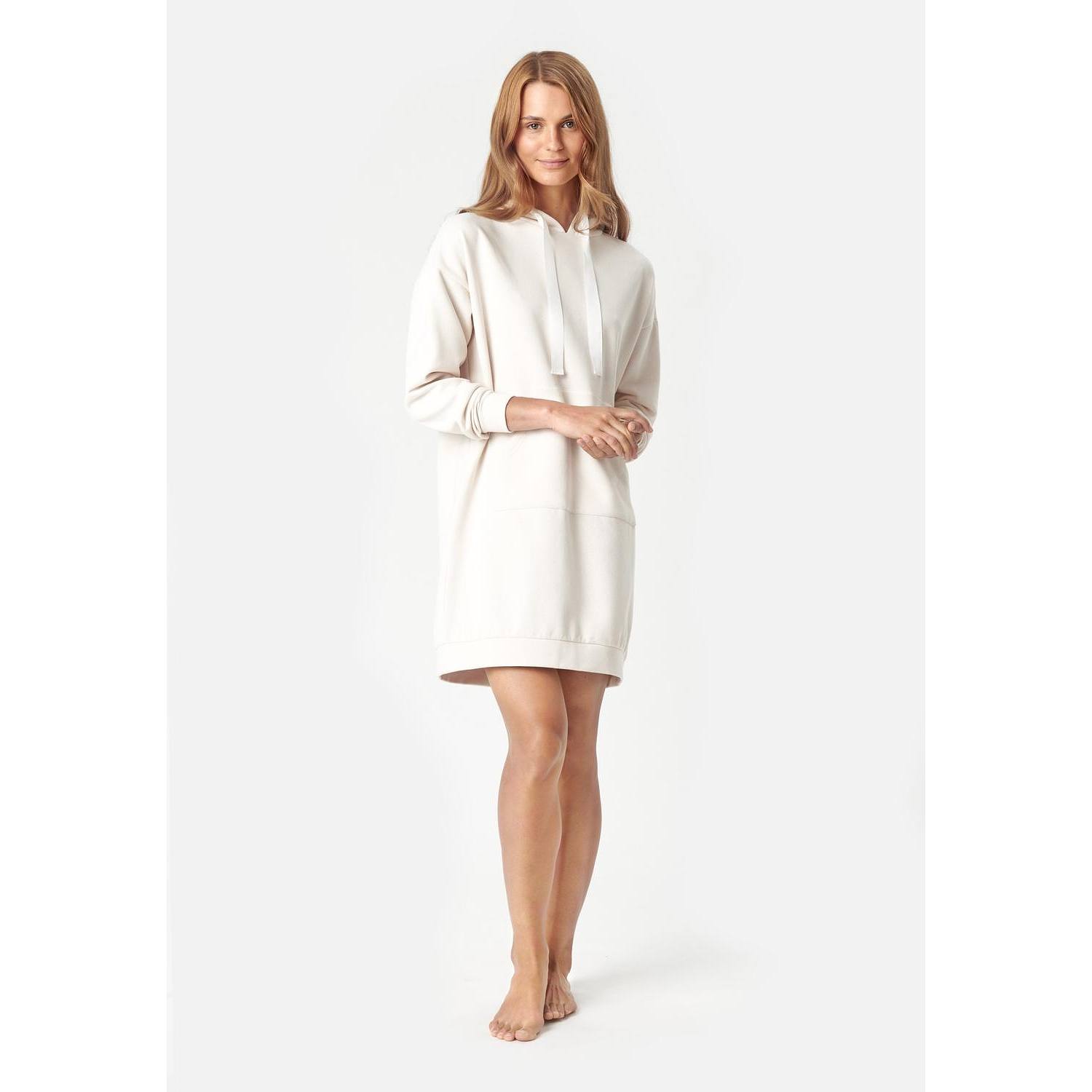 Ccdk Alma Sweat Dress Crystal Gray