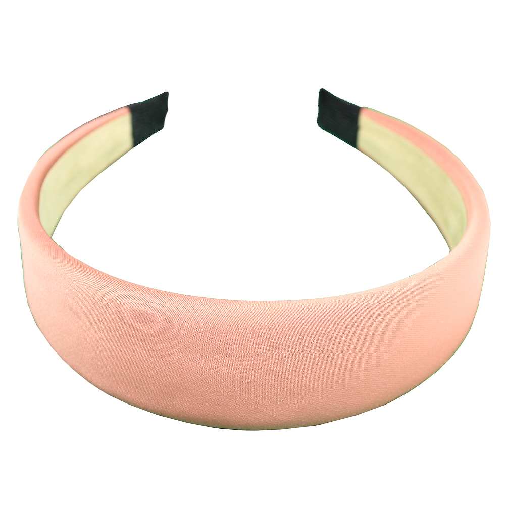 Diadem i silklook, från Complement, i färgen pink.