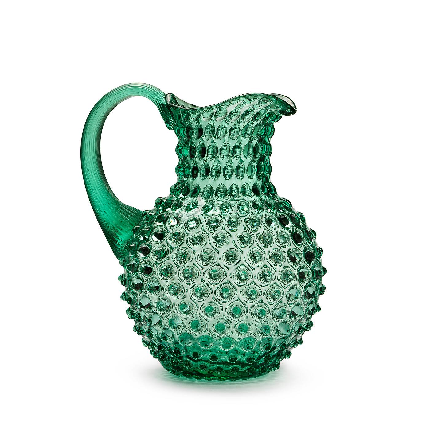 Caroline Karaff, från In Flore, i färgen blå grön.