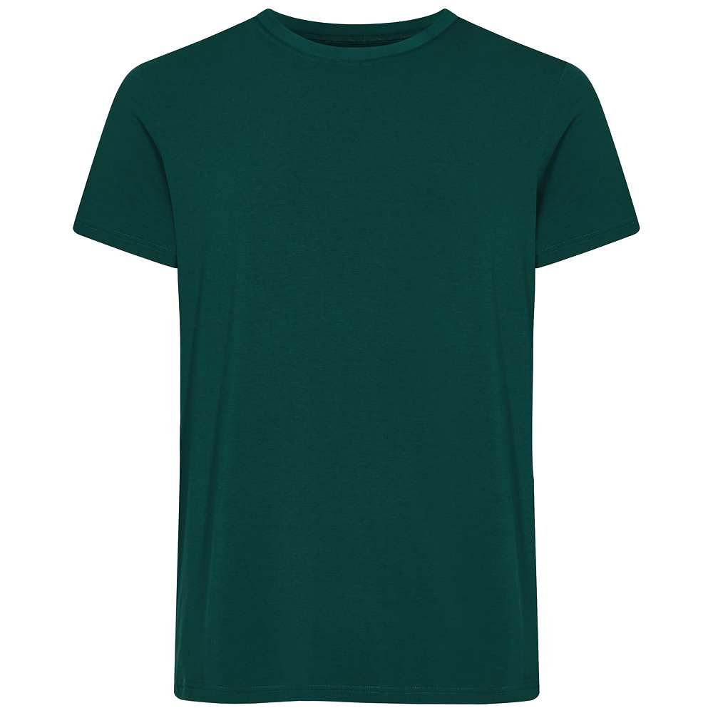 O-neck T-shirt, Bambu, Fsc, från Resteröds, i färgen green.