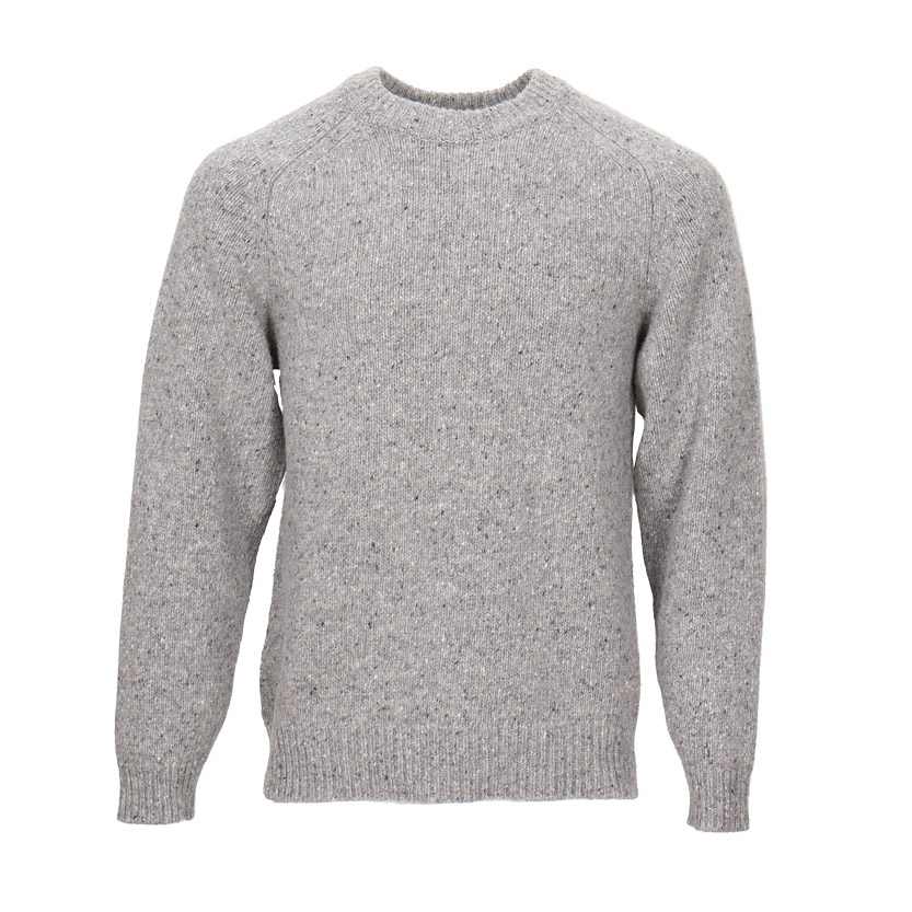 Dagsnäs Sweater, från Sätila, i färgen grey melange.