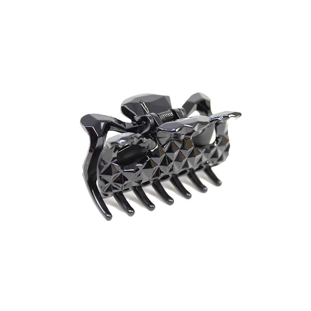 Diamantslipad Hårklämma 6 cm, från Complement, i färgen black.