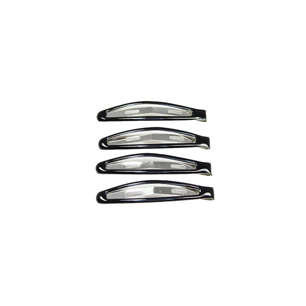 Hårspännen med epoxy 6 cm, från Complement, i färgen black.