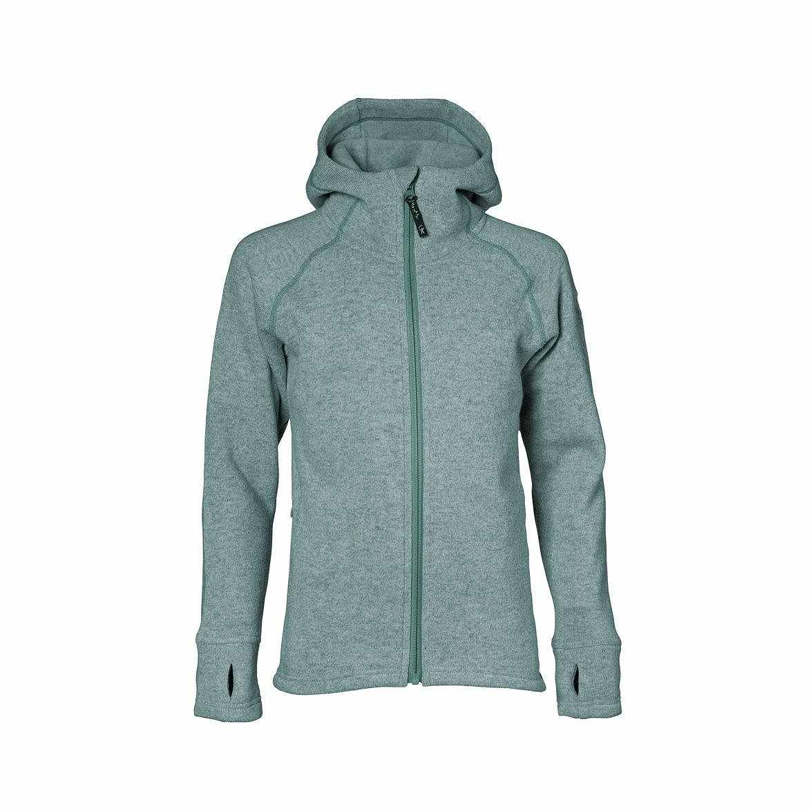 Shaun Hoodie Teens, från ISBJÖRN of Sweden, i färgen pinesilver.