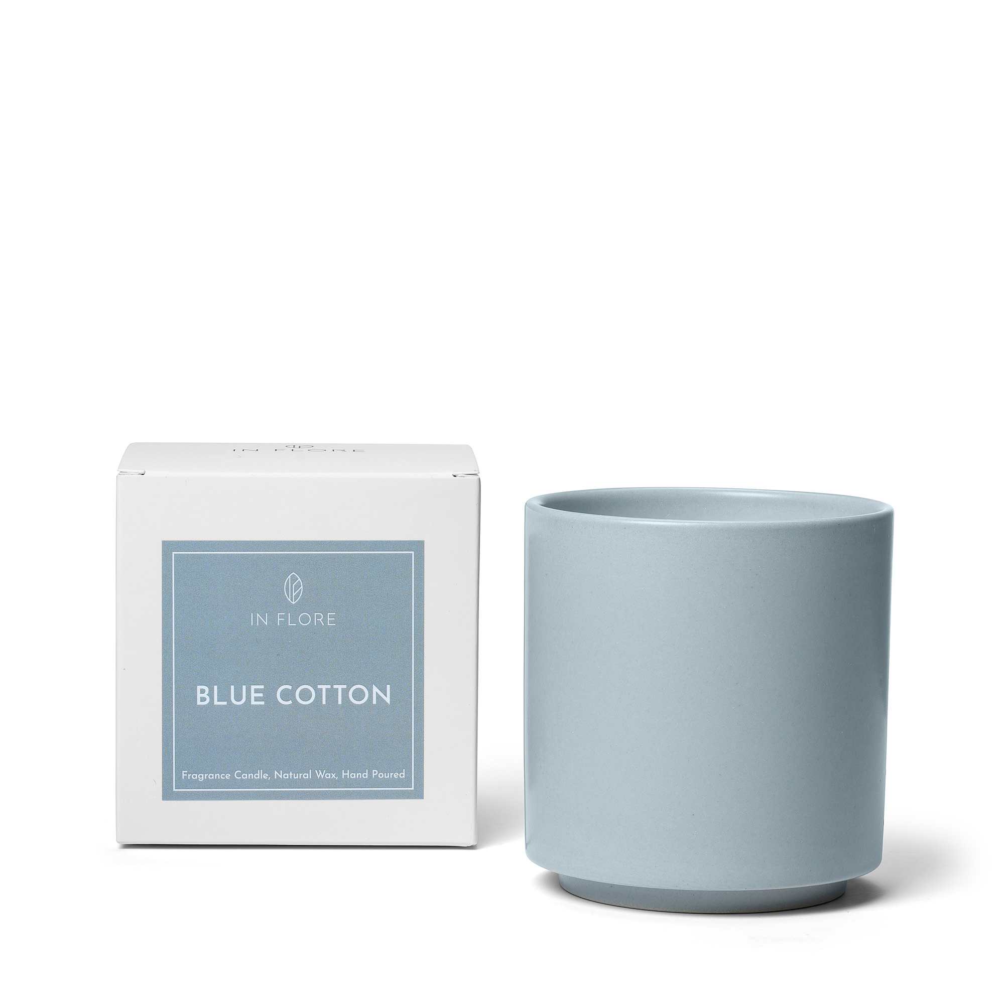 Estrid Doftljus, Vit, från In Flore, i färgen cotton flower.