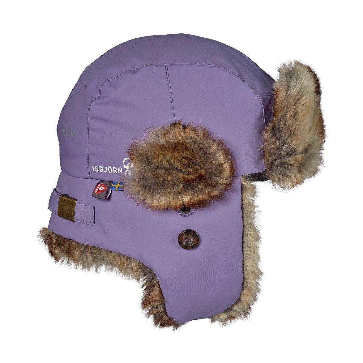 Isbjörn Squirrel Vintermössa, från ISBJÖRN of Sweden, i färgen lavender.