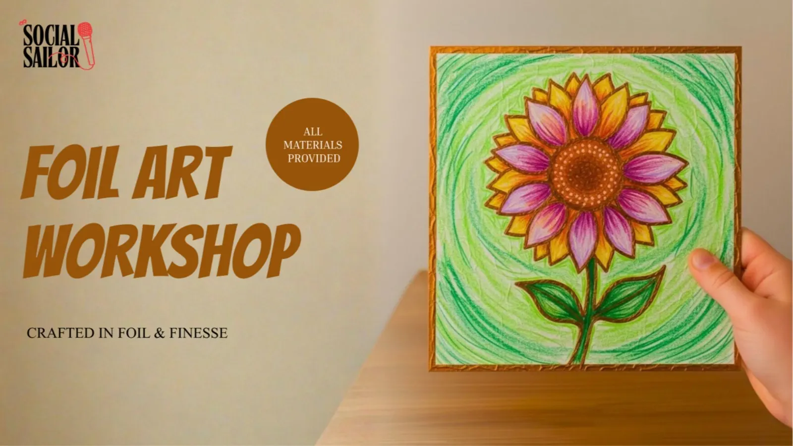 Foil Art Date -  Delhi NCR