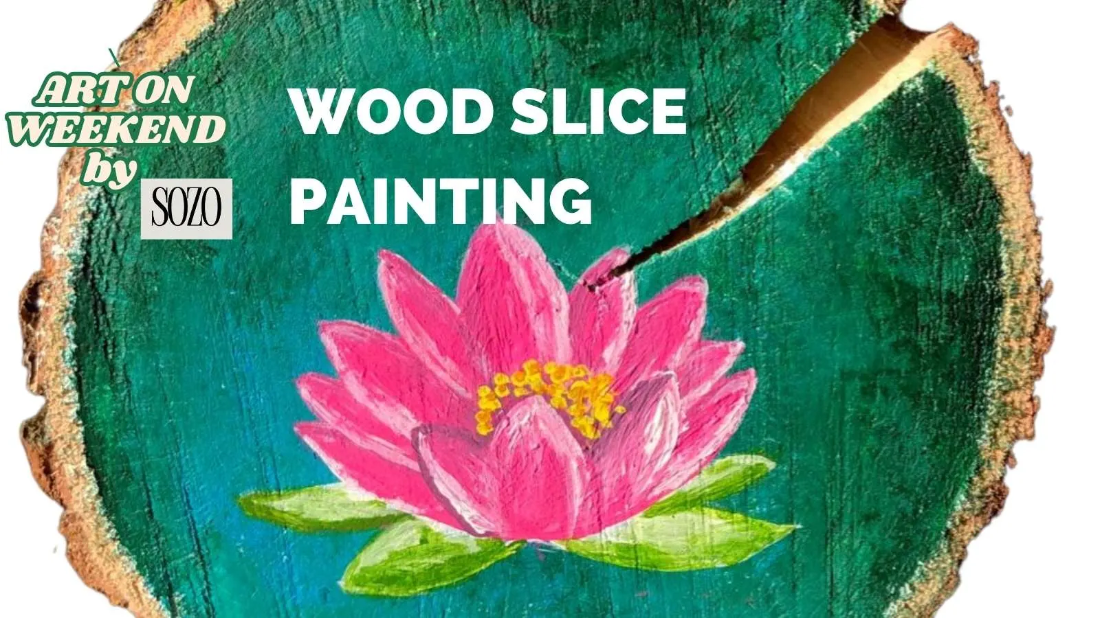 Wood Slice Painting