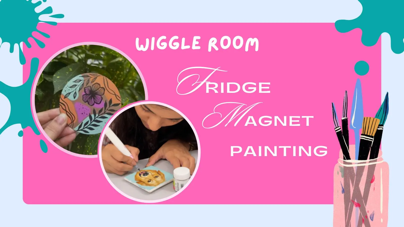 Fridge Magnet Painting | Wiggle Room T.Nagar | Chennai