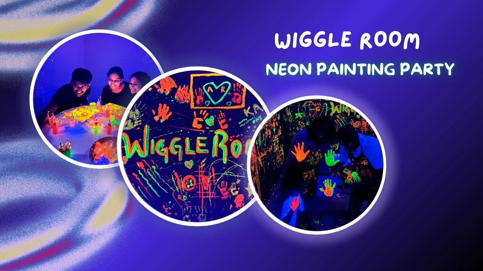 Neon Painting Party | Wiggle Room T.Nagar | Chennai