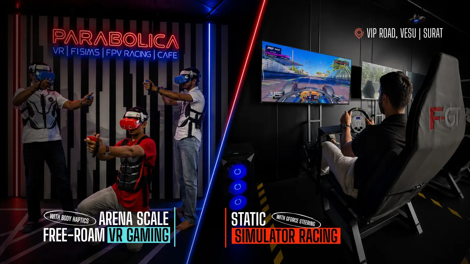 VR Gaming & F1 Static Sim Racing