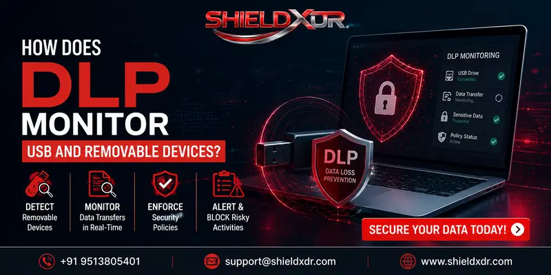 How Does DLP Monitor USB and Removable Devices?