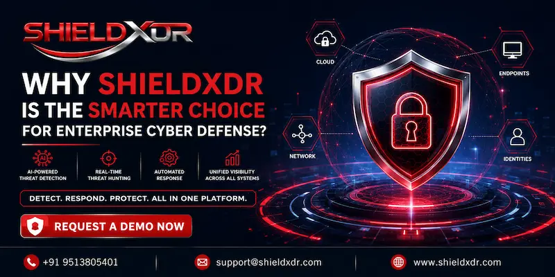 Why ShieldXDR Is the Smarter Choice for Enterprise Cyber Defense?
