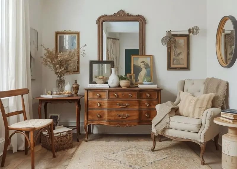 Affordable Vintage Home Decor Ideas Budget friendly vintage decor finds with thrifted home accessories