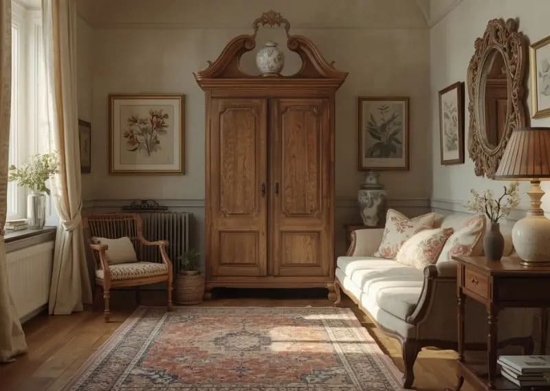 Cozy Vintage Interior Home Design Inspiration Cozy vintage interior design with warm colors and classic home decor