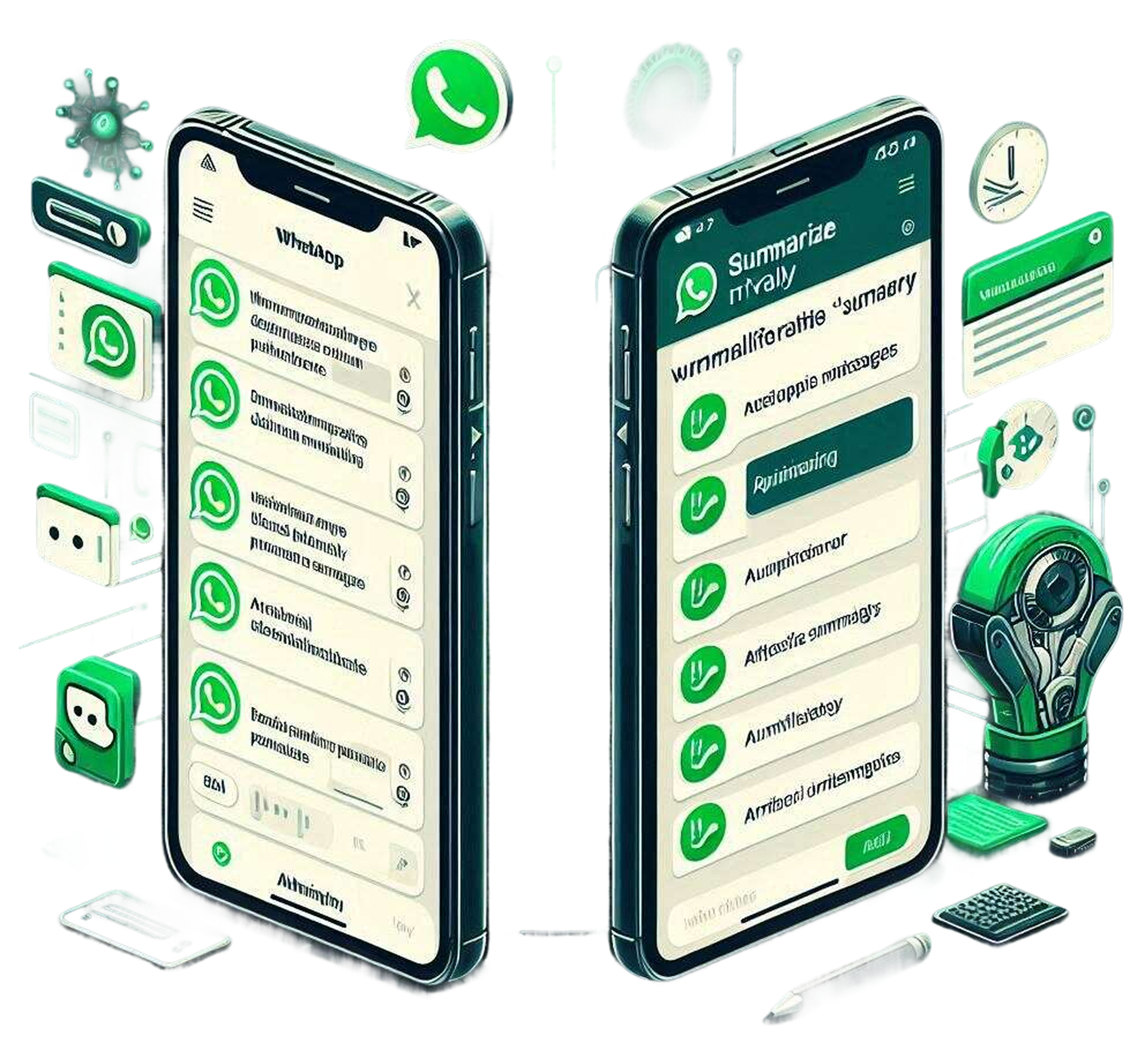 AI WhatsApp Chat Automation Interface