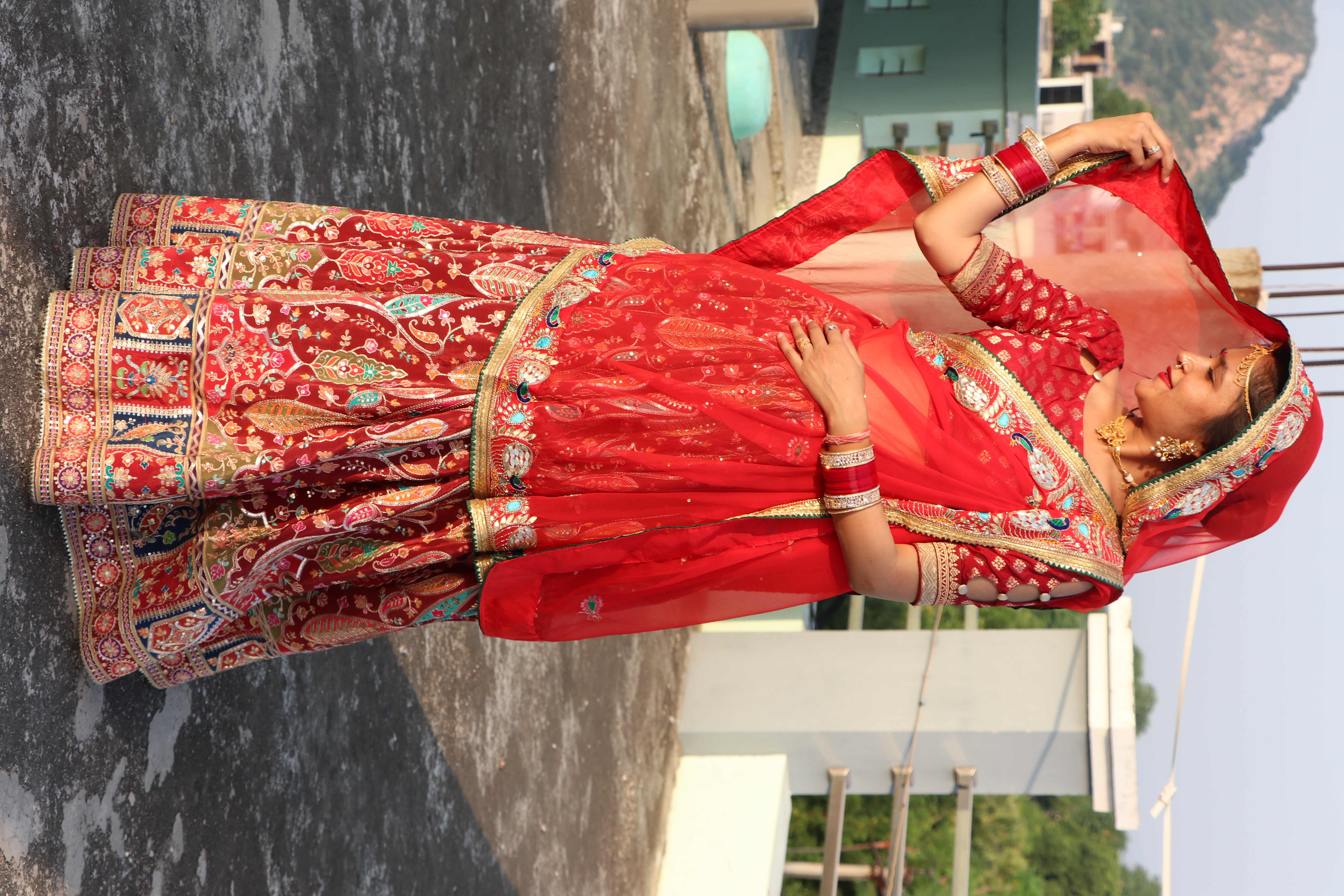 Gota Patti Net Dupatta alternate view