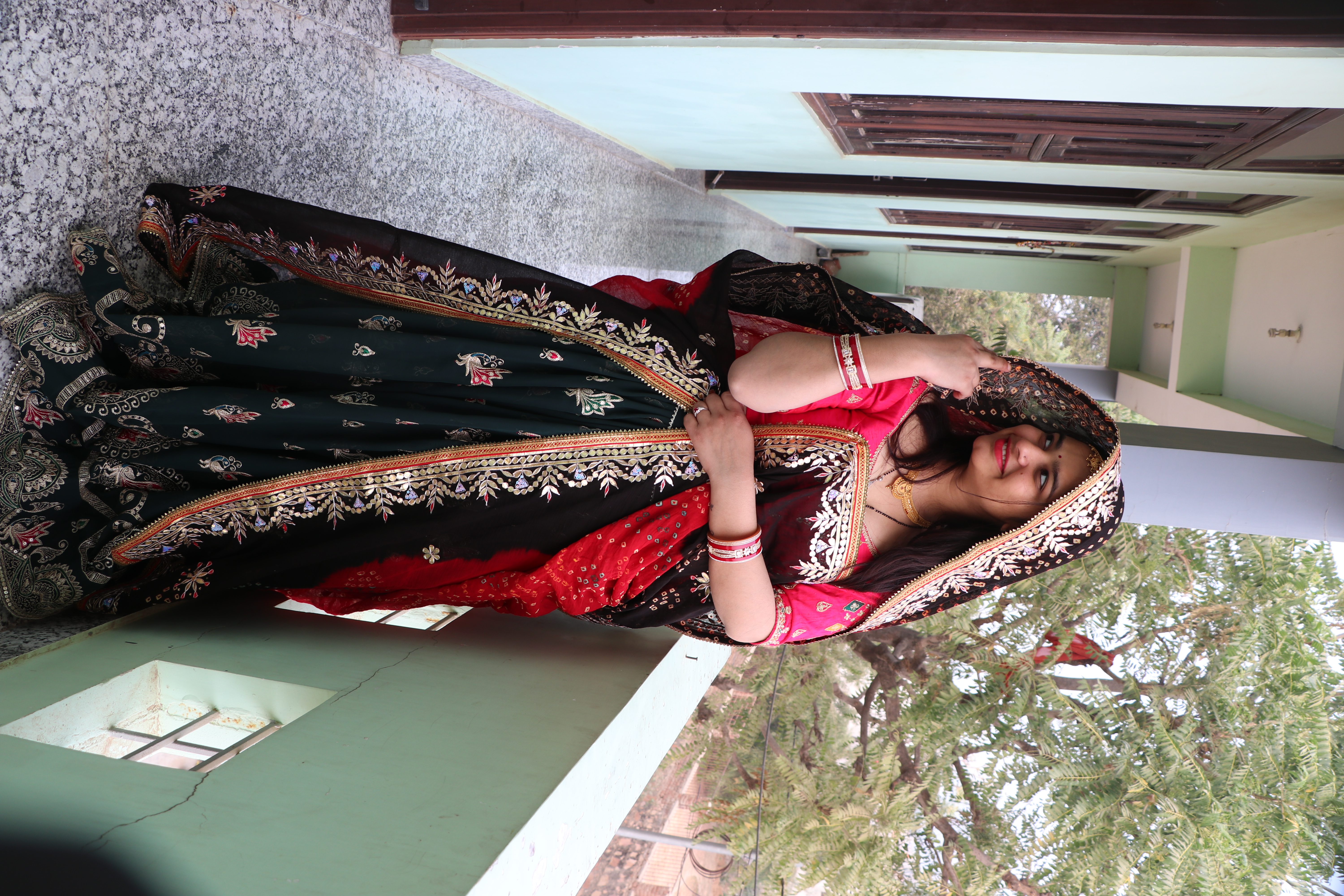 Sanganeri Cotton Dupatta alternate view