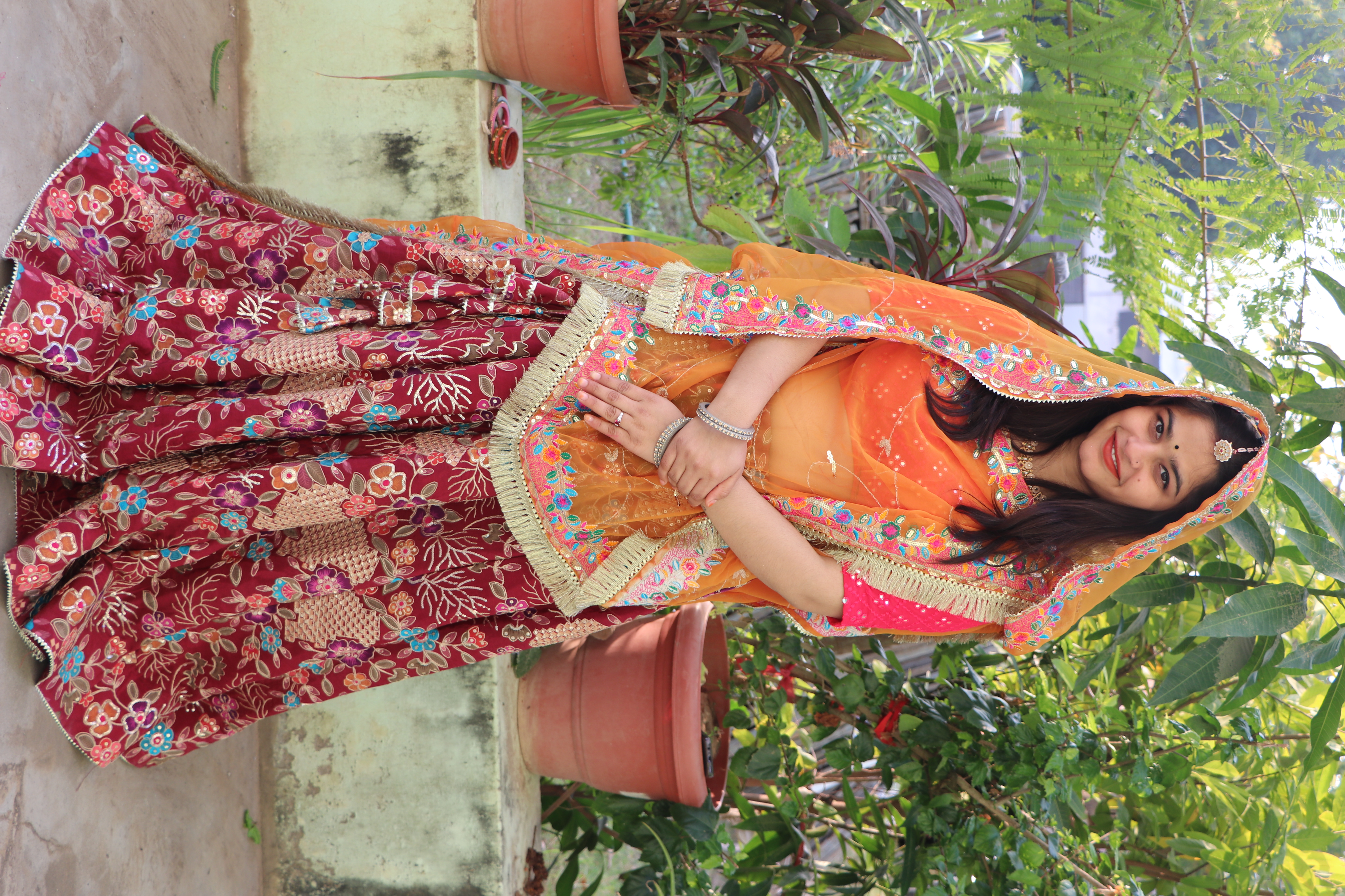 Bagheecha Floral Lehenga alternate view