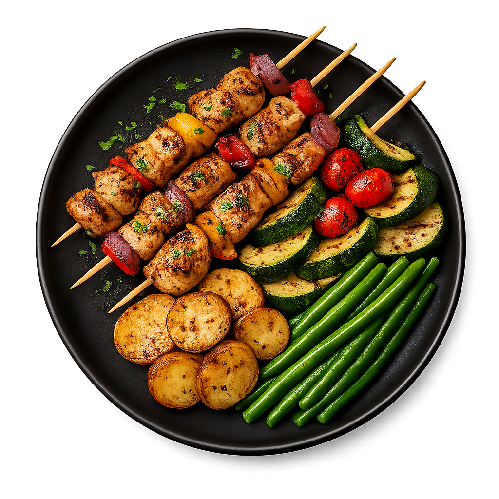 Grilled Chicken Skewers