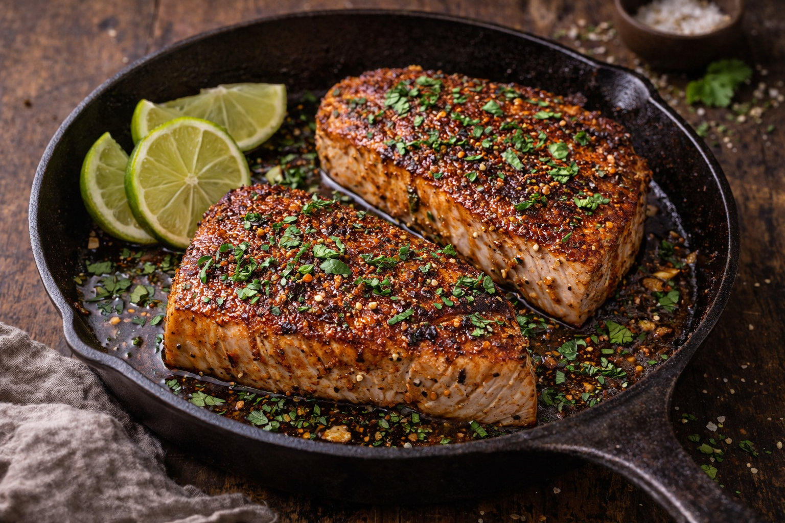 Spicy Cajun Tuna Steaks