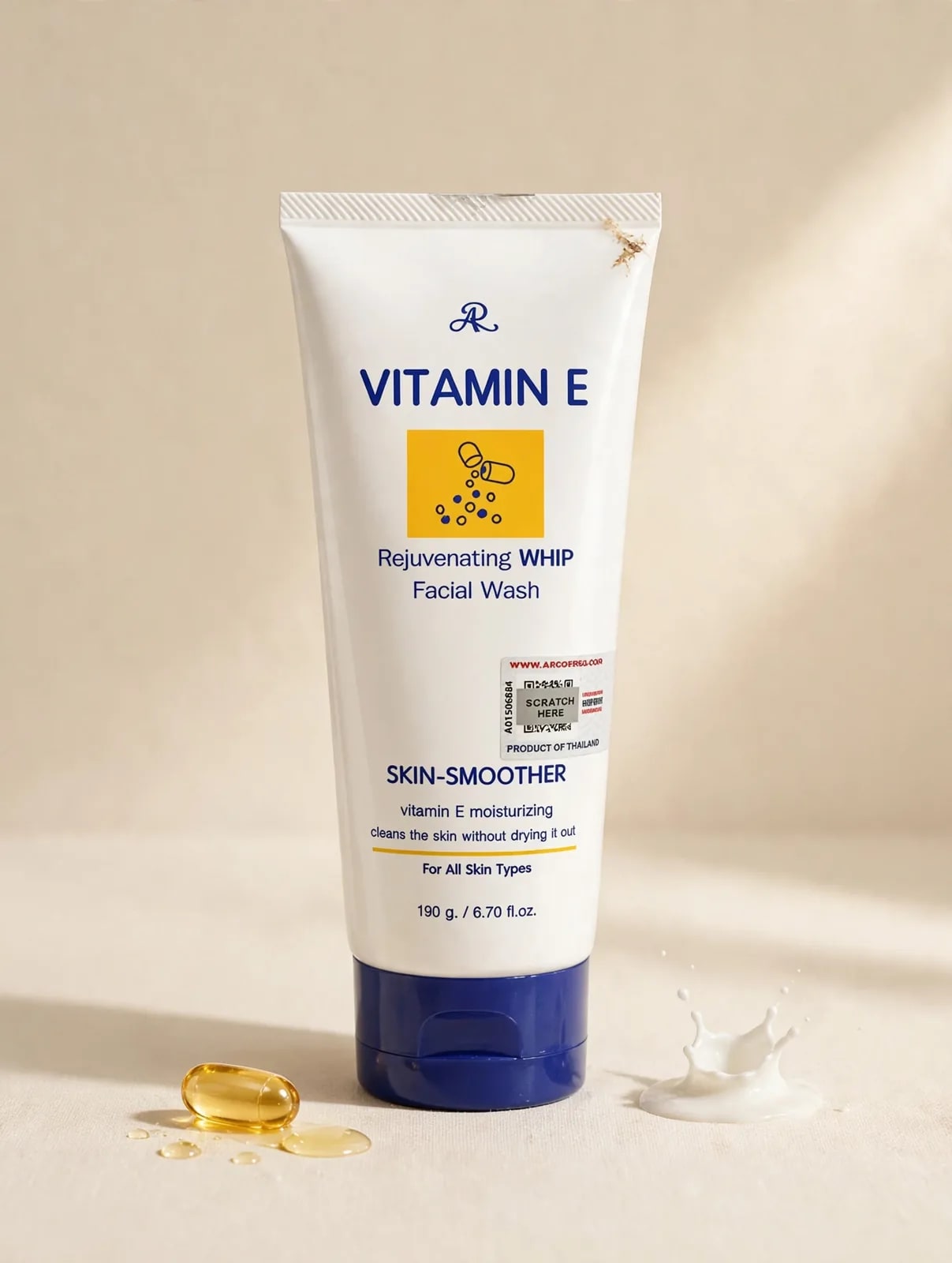 AR AR Vitamin E Rejuvenating Whip Facial Wash