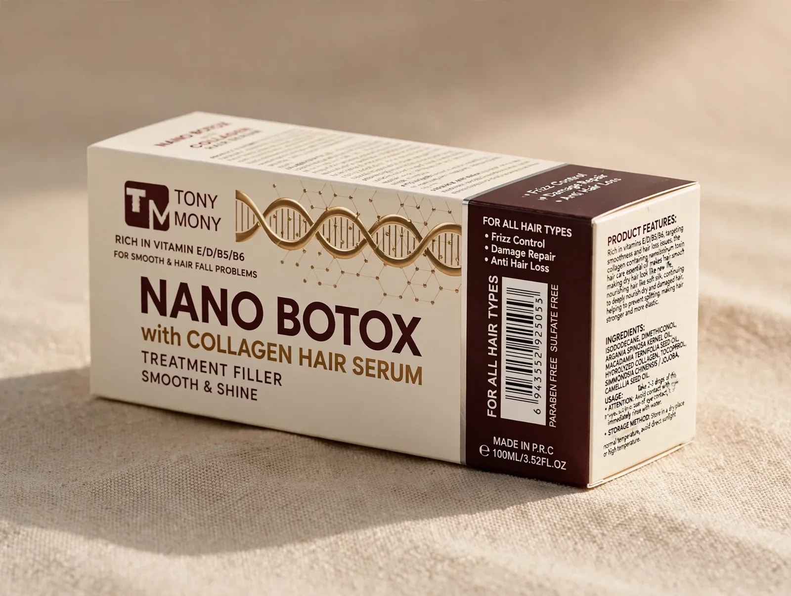 NanoBotox Collagen Hair Serum 100ml view 2