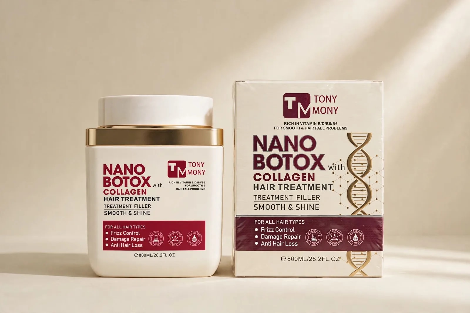 NanoBotox NanoBotox with Collagen Hair Treatment 800ml