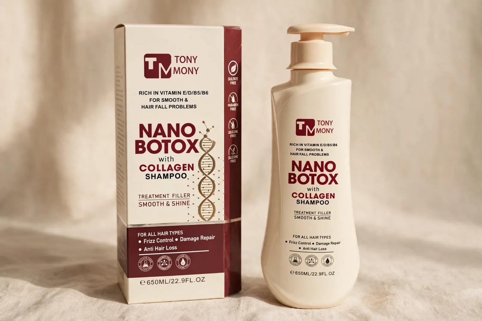 NanoBotox NanoBotox with Collagen Shampoo 650ml